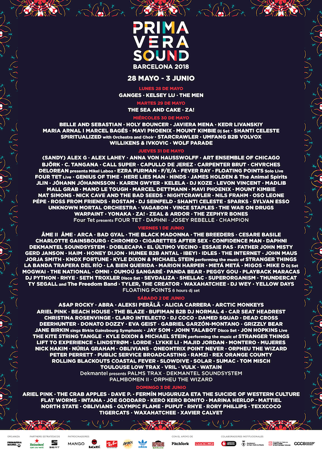 Ya está aquí el Primavera Sound 2018