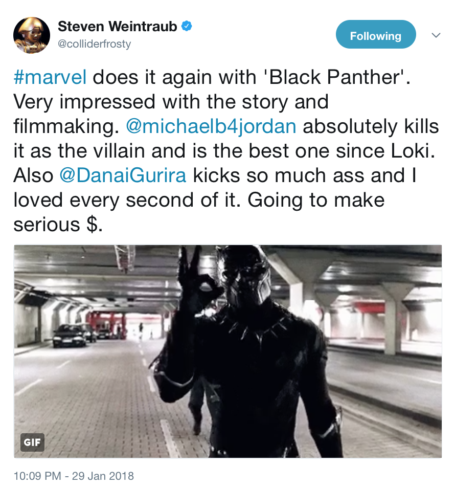 Las primeras críticas de 'Black Panther (Pantera Negra)' revolucionan las redes