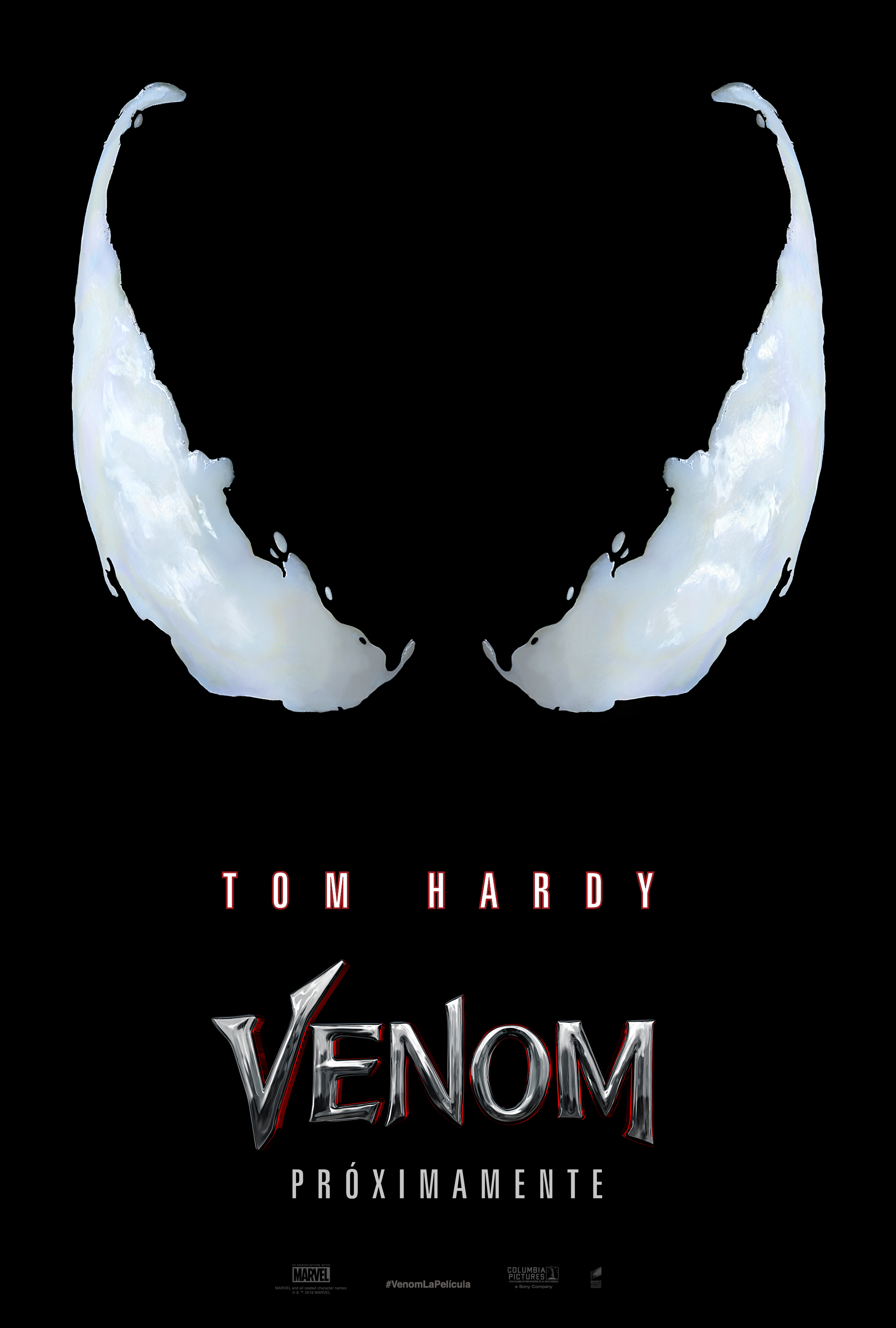 Póster oficial de Venom, la última apuesta de Sony y Marvel