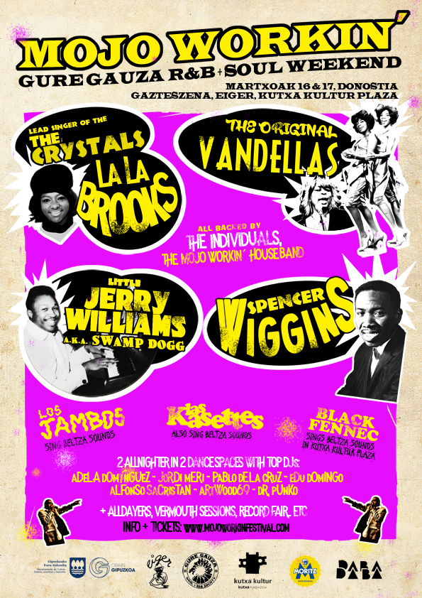 The Original Vandellas y La La Brooks en el Mojo Workin’ Festival 2018