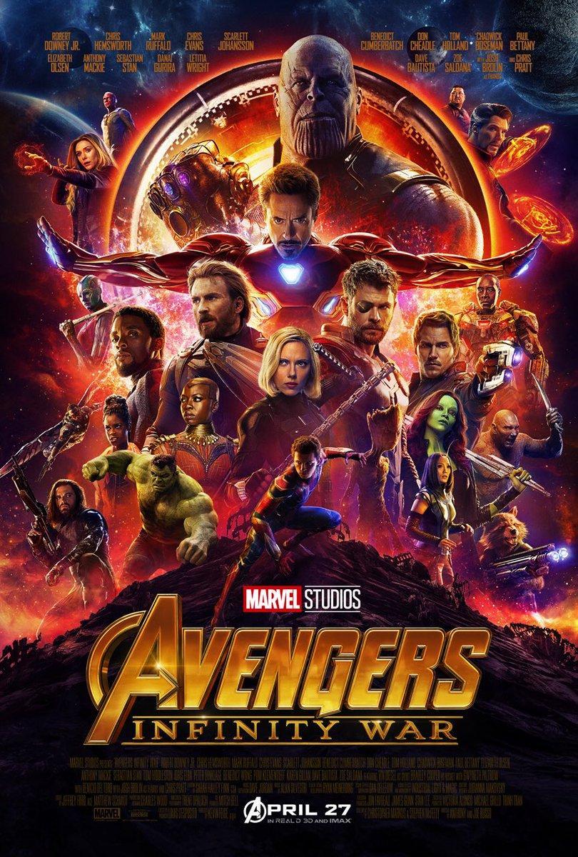 Confirmada la duración de Avengers: Infinity War