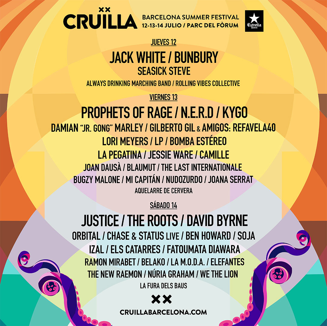 Jack White, Bunbury y Justice revientan el cartel de Cruïlla