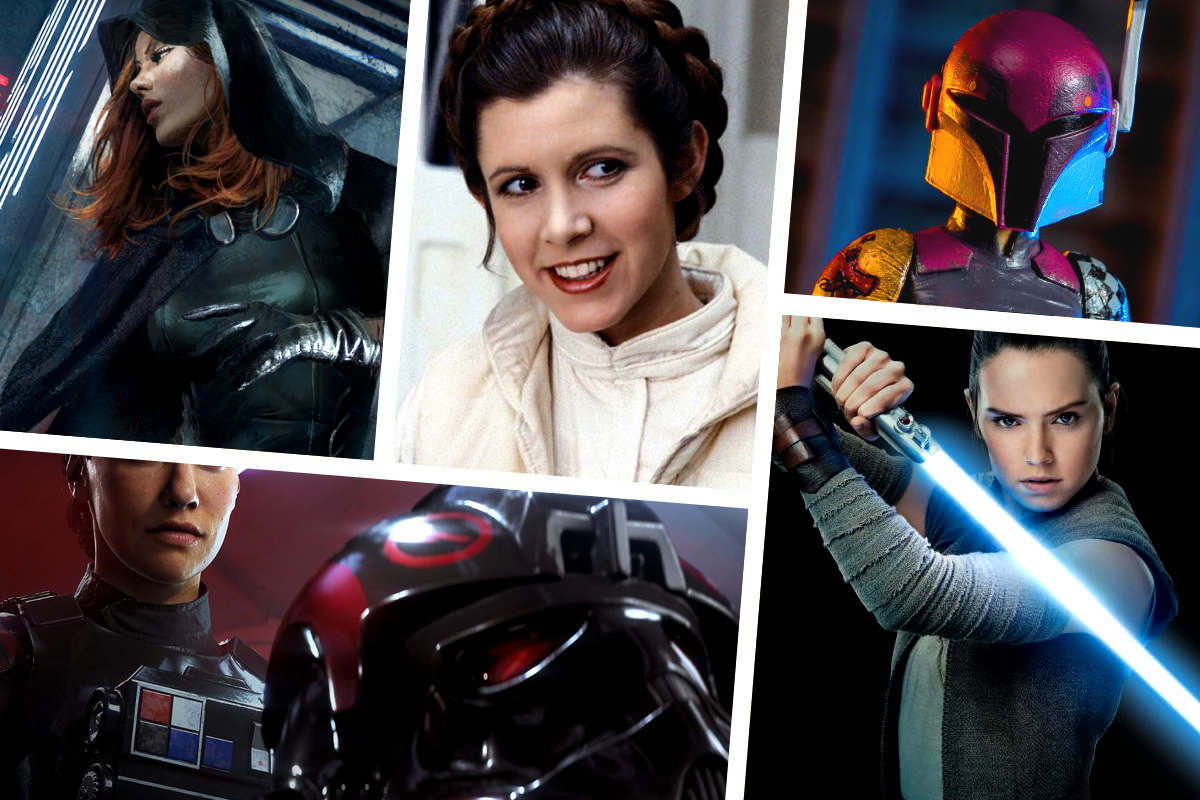 Los 25 mejores personajes femeninos de Star Wars