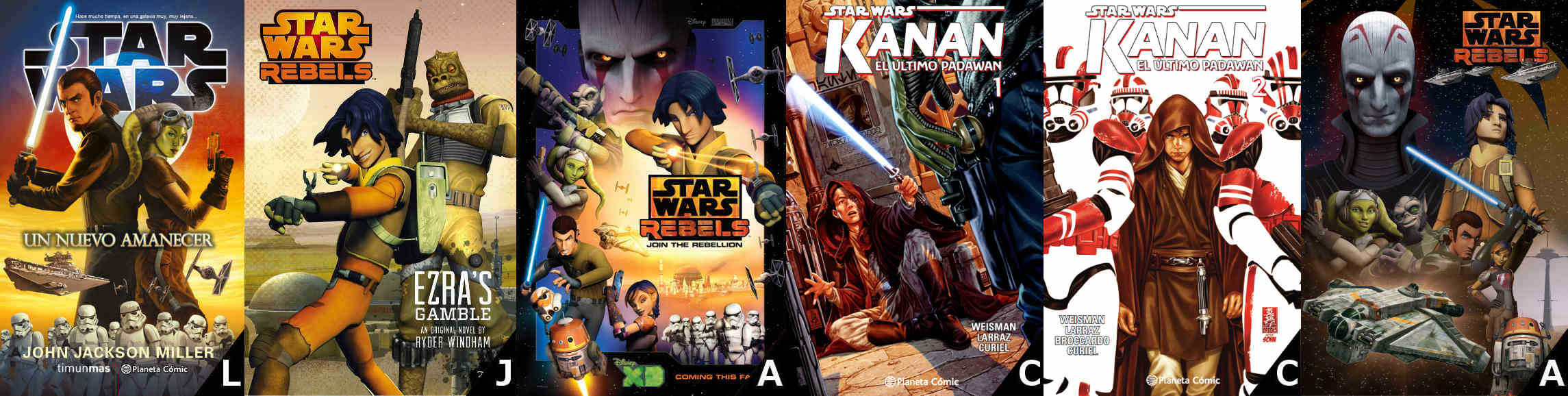 Guía de Star Wars con el orden de todas las películas, novelas, series y comics del canon
