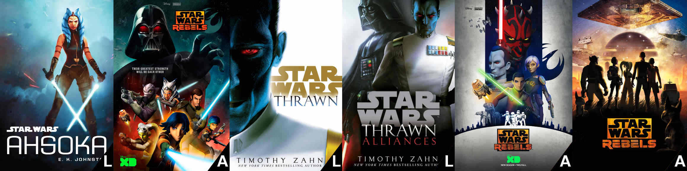 Guía de Star Wars con el orden de todas las películas, novelas, series y comics del canon