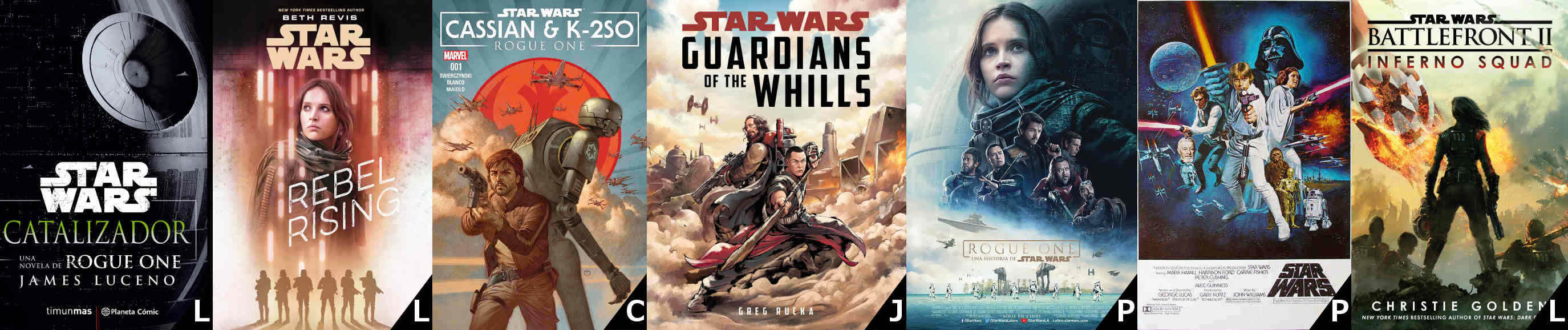 Guía de Star Wars con el orden de todas las películas, novelas, series y comics del canon