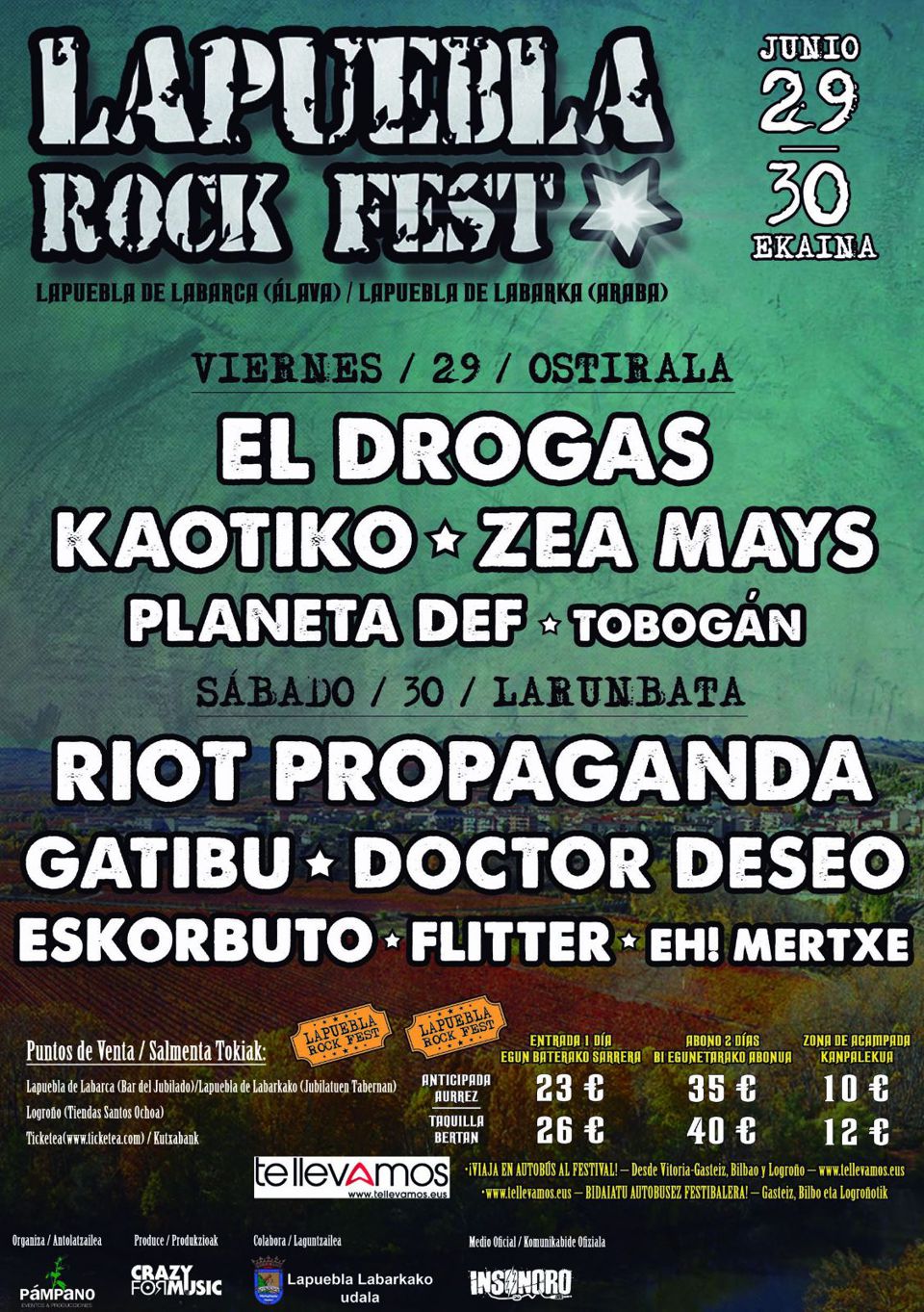 Todo listo para la segunda edición Lapuebla Rock Fest