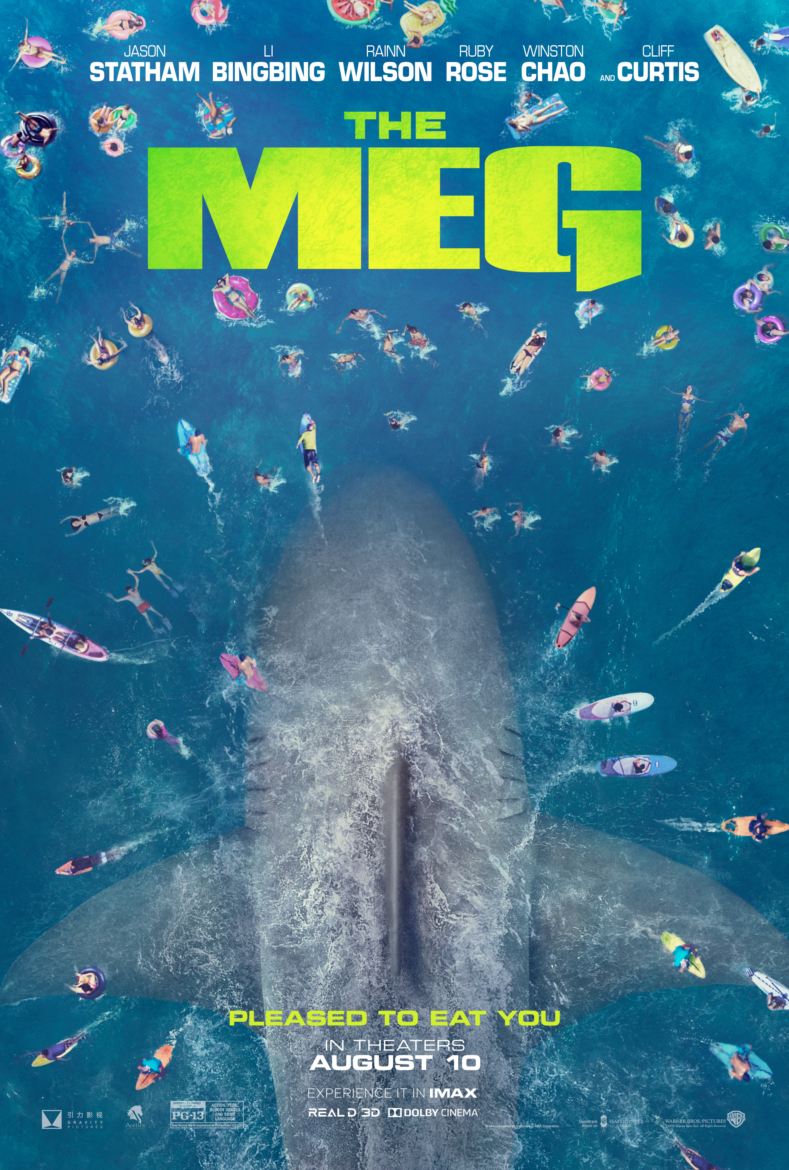 Primer tráiler de The Meg, el tiburón jurásico de este verano