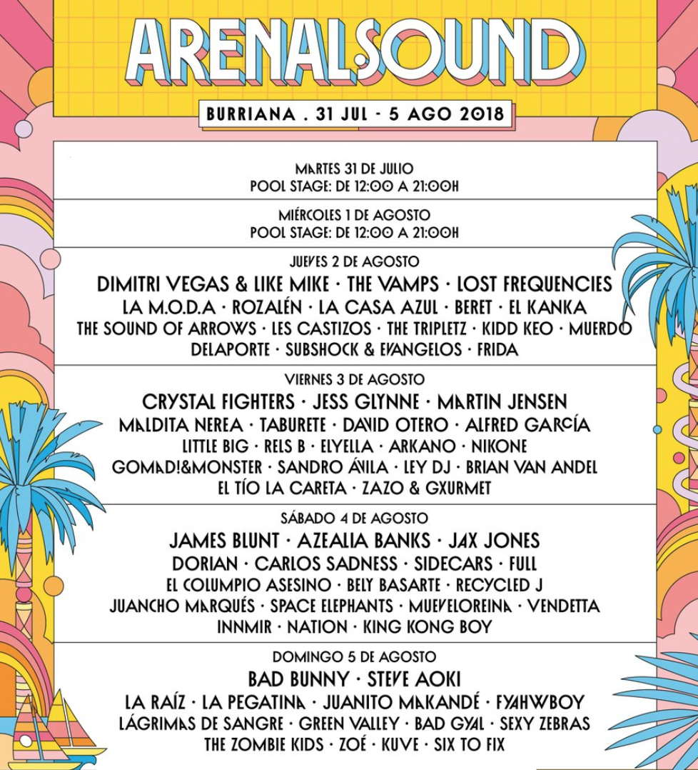 OT llega al Arenal Sound