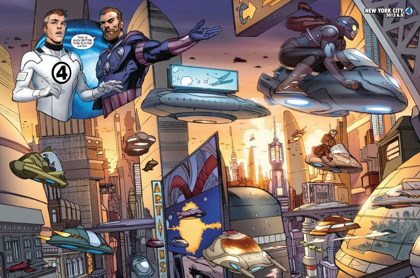 Revelada misteriosa conexión entre los Cuatro Fantásticos y Vengadores: Infinity War