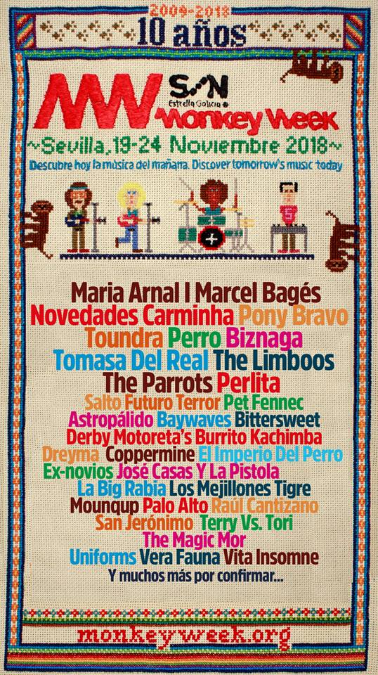 Primeras confirmaciones del Monkey Week Son Estrella Galicia