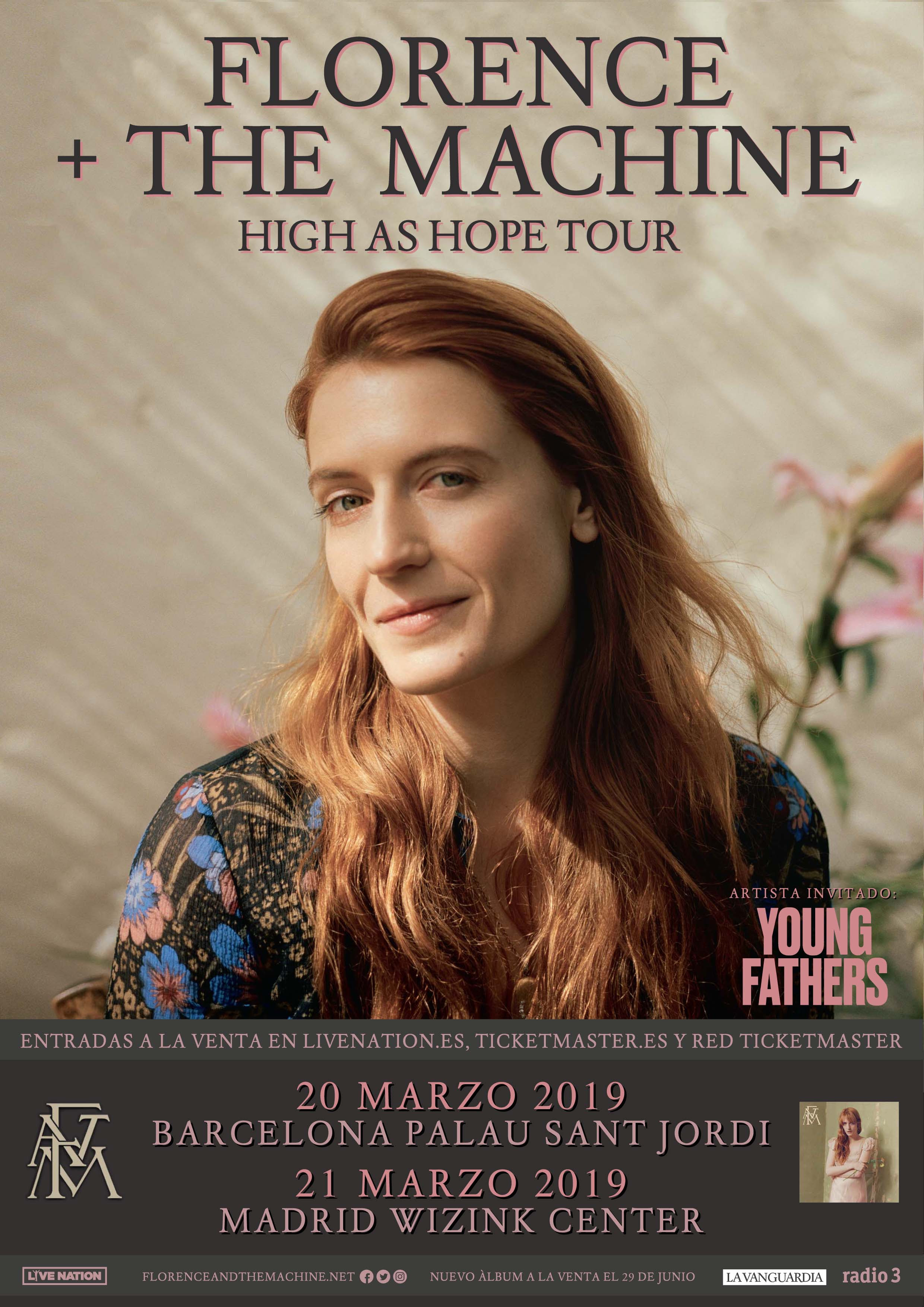 Florence + The Machine visitarán España en primavera