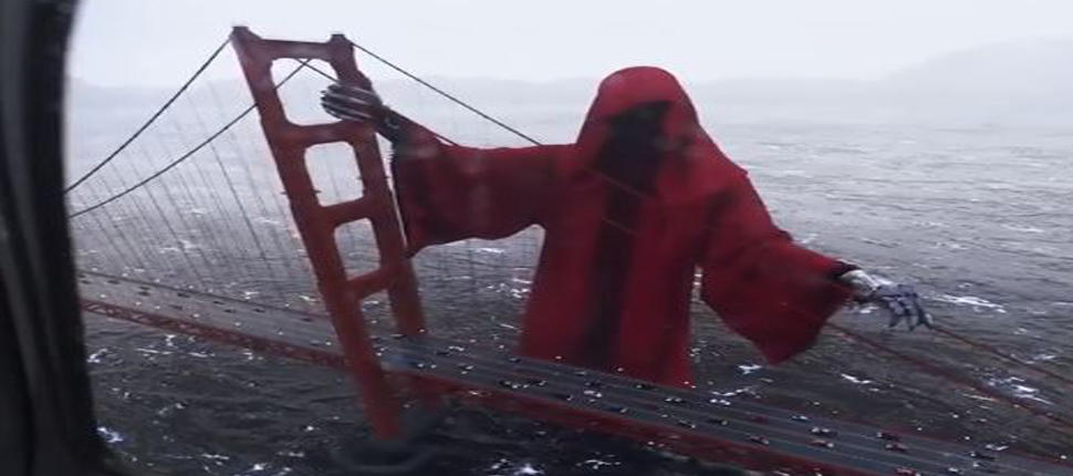 El increíble vídeo de la muerte sobre el puente de San Francisco