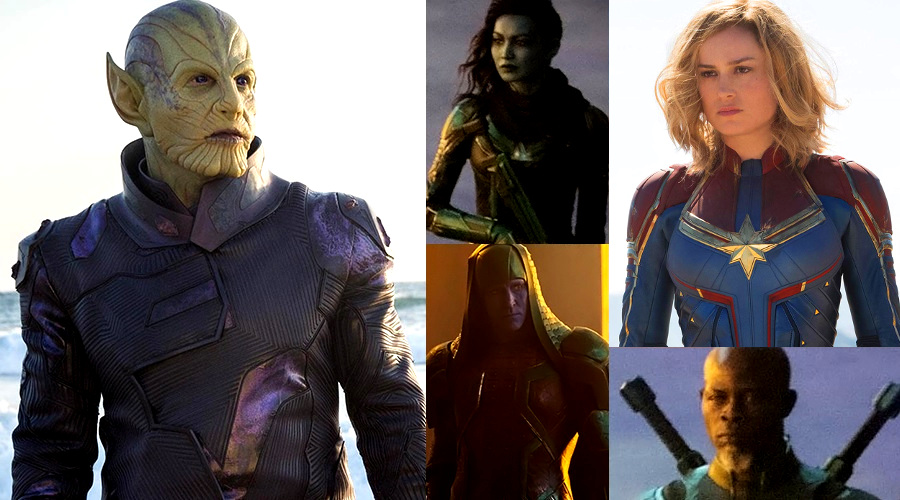Todos los personajes de 'La Capitana Marvel' frente a los originales al detalle