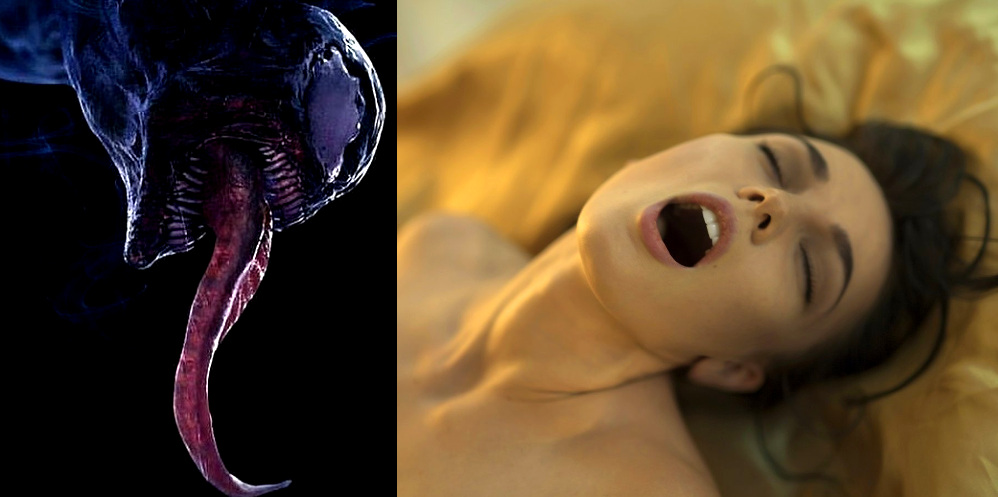 Críticas contra la nueva campaña promocional de Venom por ser demasiado obscena