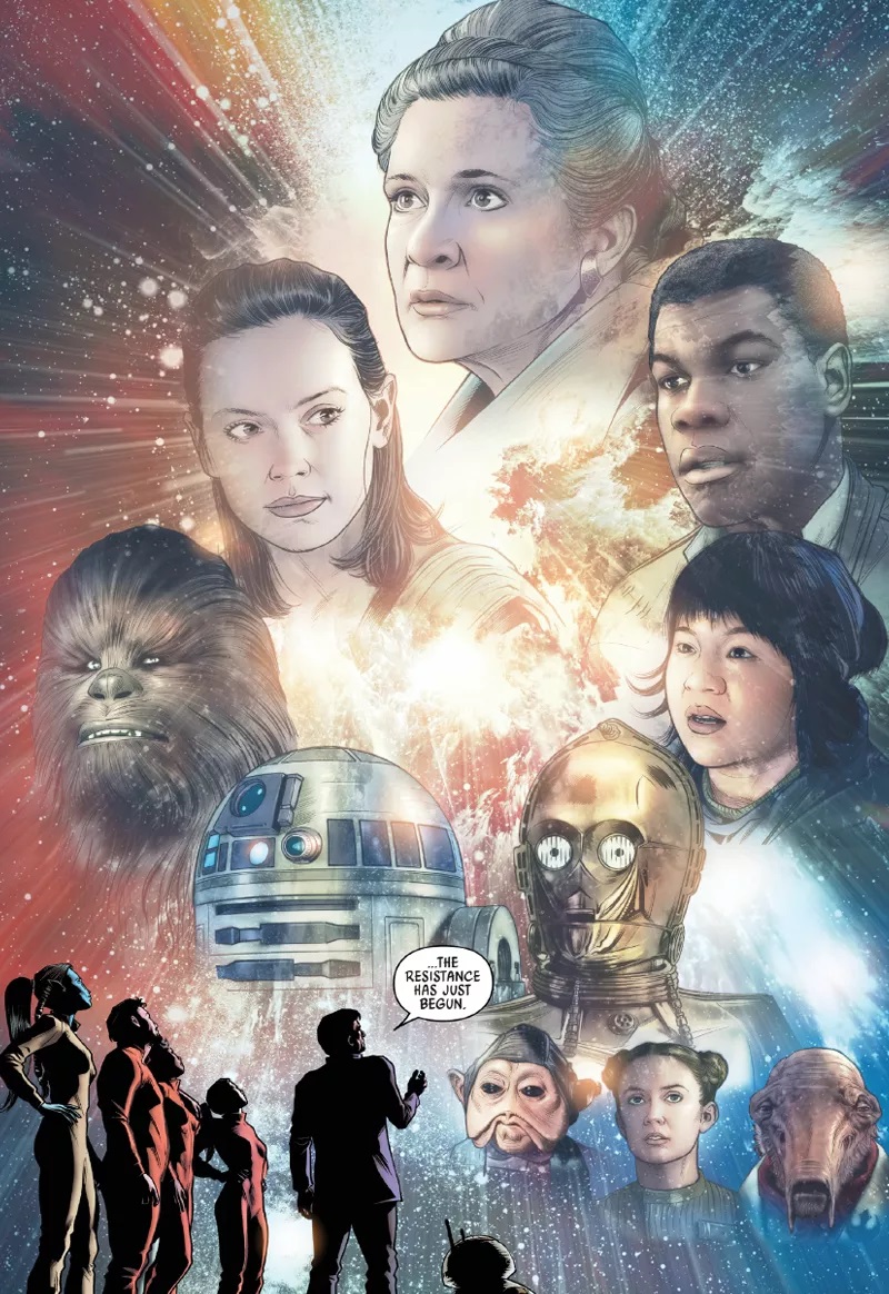 Star Wars inicia la gran guerra final contra la Primera Orden rumbo a Episodio IX
