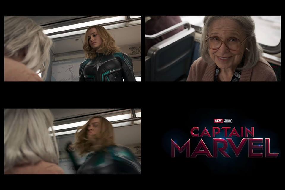 El meme de la Capitana Marvel golpeando a una anciana se va de las manos