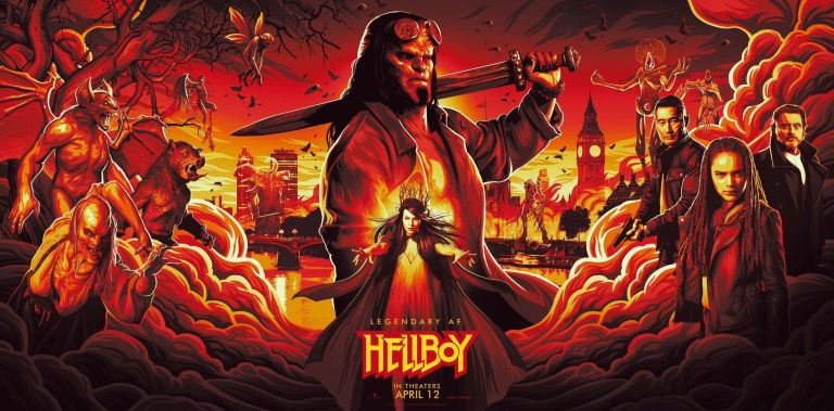 Filtrado el primer trailer de la nueva película de Hellboy