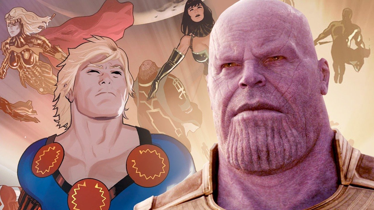 Revelado cómo la película de los Eternos incluirá a Thanos