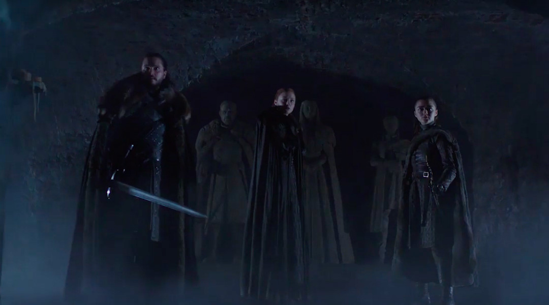 Los Stark reunidos en el primer trailer de la octava temporada de Juego de Tronos