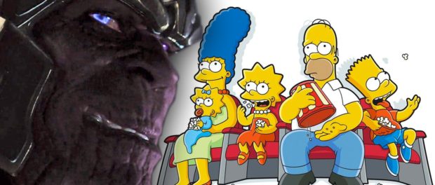 Fox se rinde ante Marvel con el vídeo de Thanos en Los Simpsons