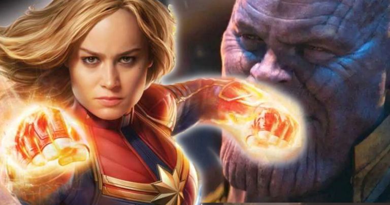 Revelada la batalla final entre La Capitana Marvel y Thanos