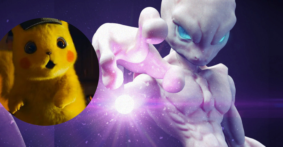El nuevo trailer de Detective Pikachu se pone “Dragon Ball” con el debut de Mewtwo