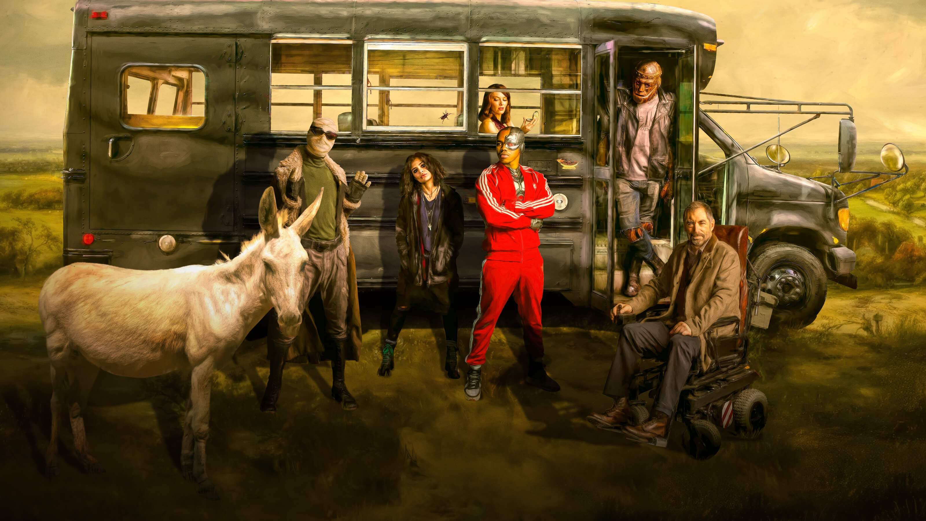 Poster, trailer, personajes, episodios y críticas de 'Doom Patrol' Poster, trailer, personajes, episodios y críticas de 'Doom Patrol'