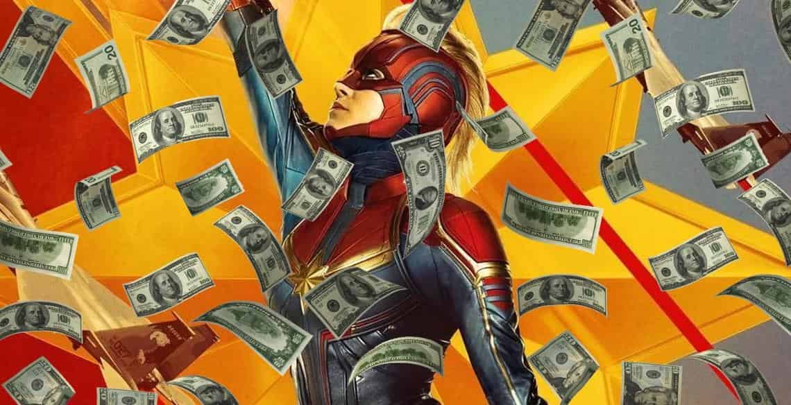 La taquilla de 'La Capitana Marvel', el segundo mejor estreno de la historia de Marvel