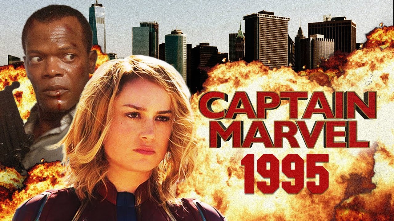Nuevo video trailer convierte a La Capitana Marvel en una película de los noventa
