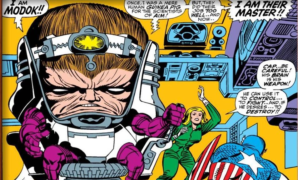 10 villanos de Falcon Face como el Capitán América 1