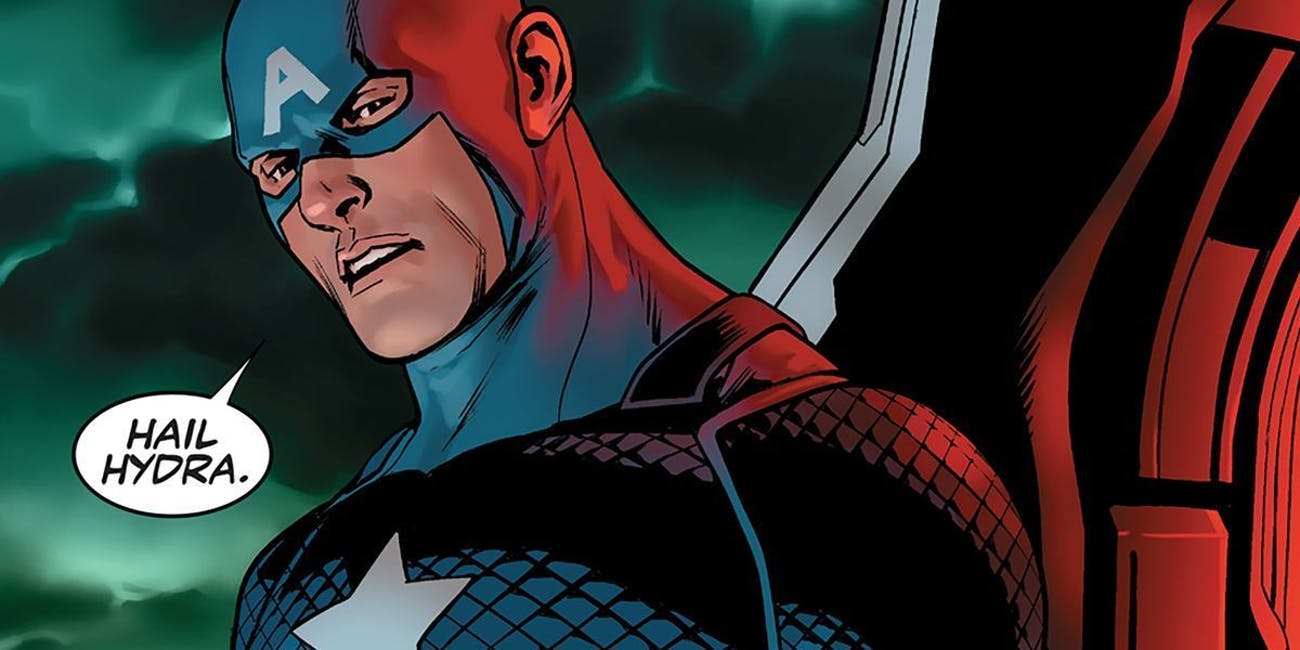 10 villanos de Falcon Face como el Capitán América 6