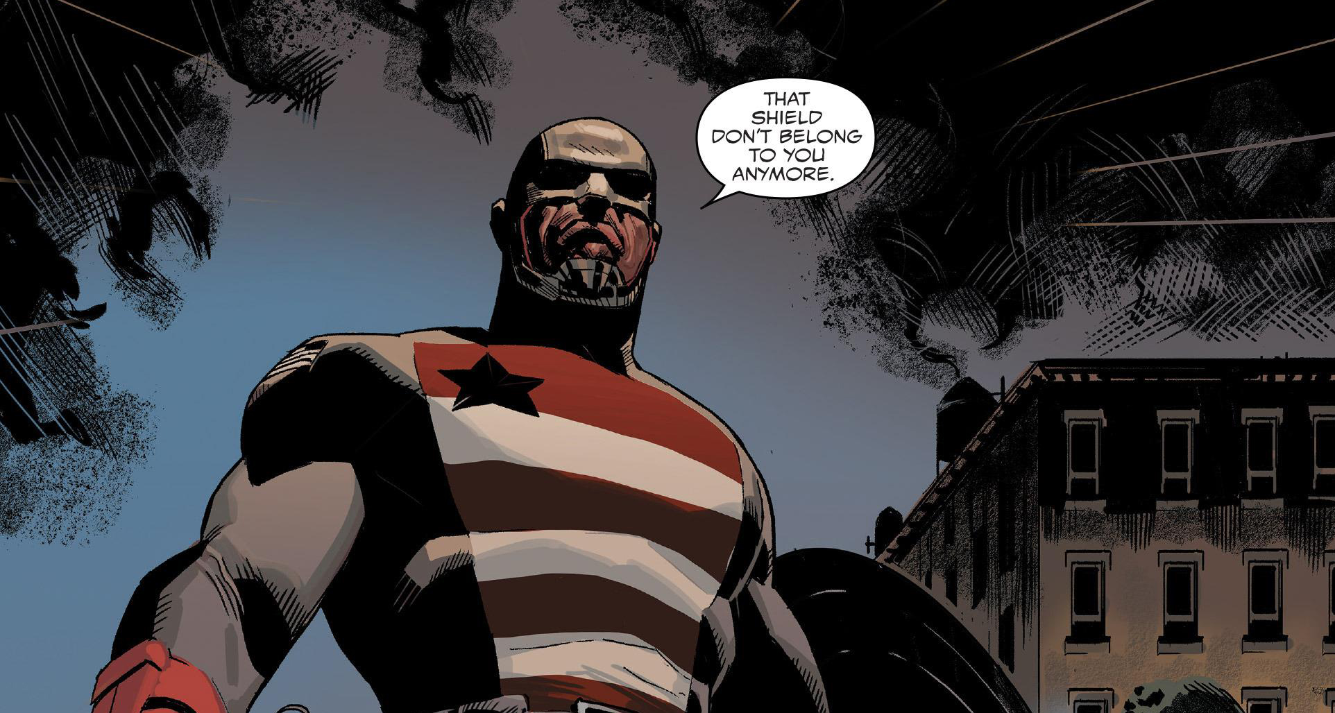 10 villanos de Falcon Face como el Capitán América 7