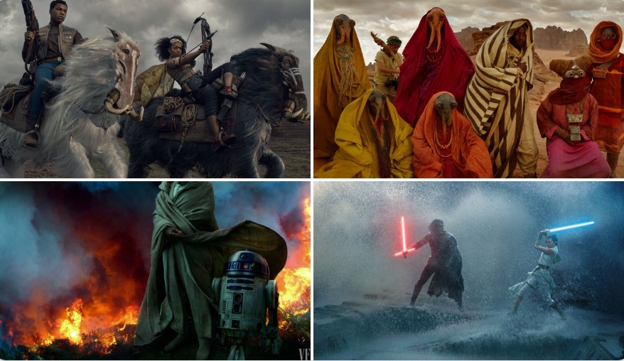 Espectaculares nuevas imágenes y vídeo de 'Star Wars IX: El Ascenso de Skywalker' en Vanity Fair