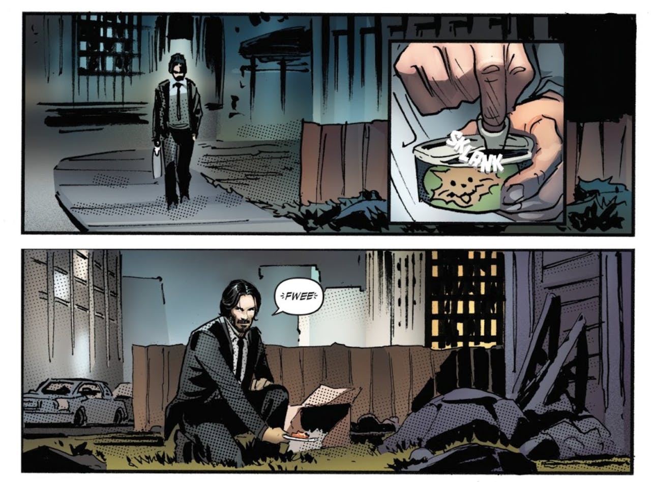 John Wick: 5 cambios que los cómics hacen a Movie Canon 1