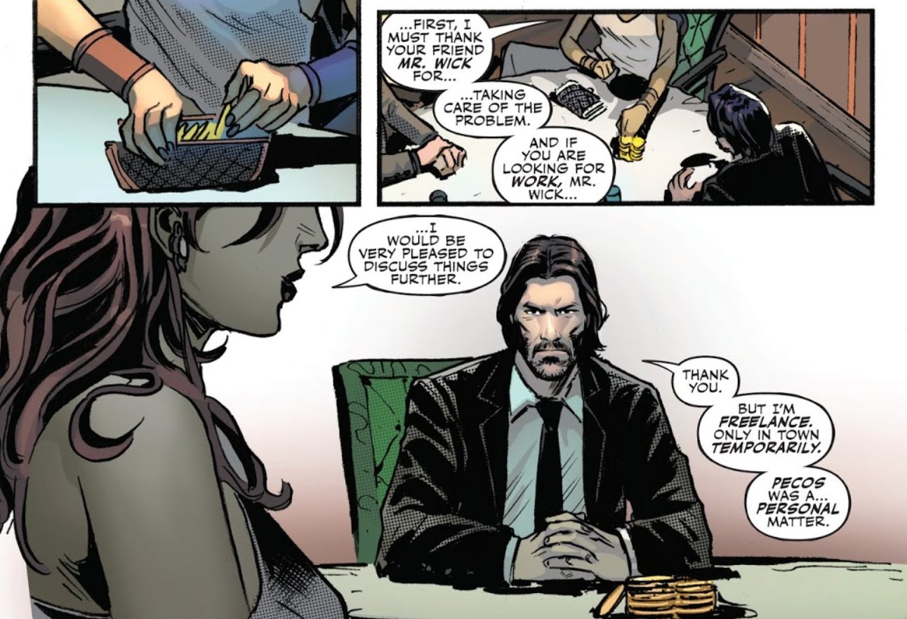 John Wick: 5 cambios que los cómics hacen a Movie Canon 5