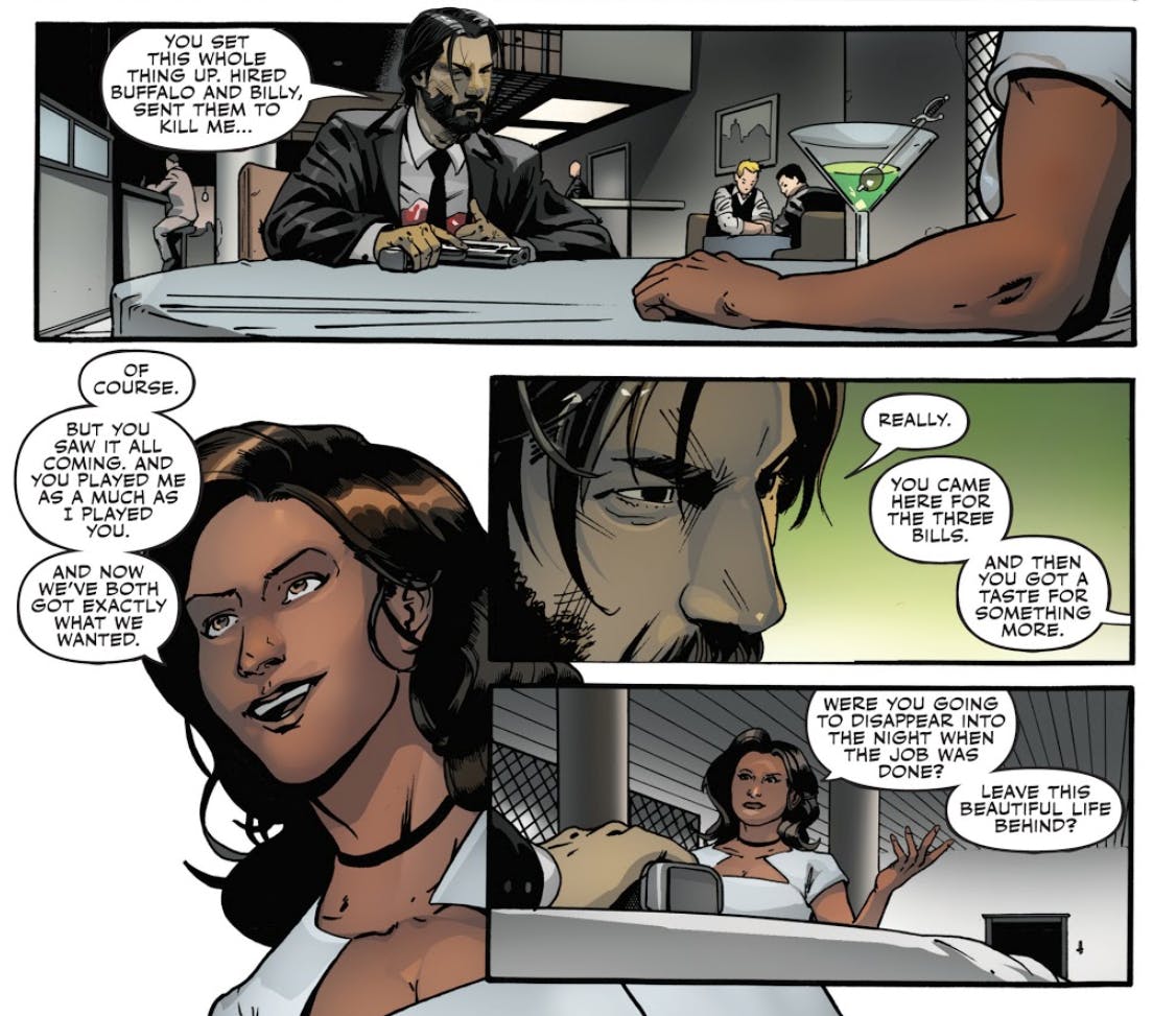 John Wick: 5 cambios que los cómics hacen a Movie Canon 8