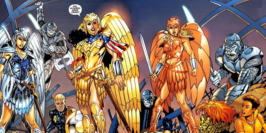 Wonder Woman: Sus 10 Armaduras más Fieras 9