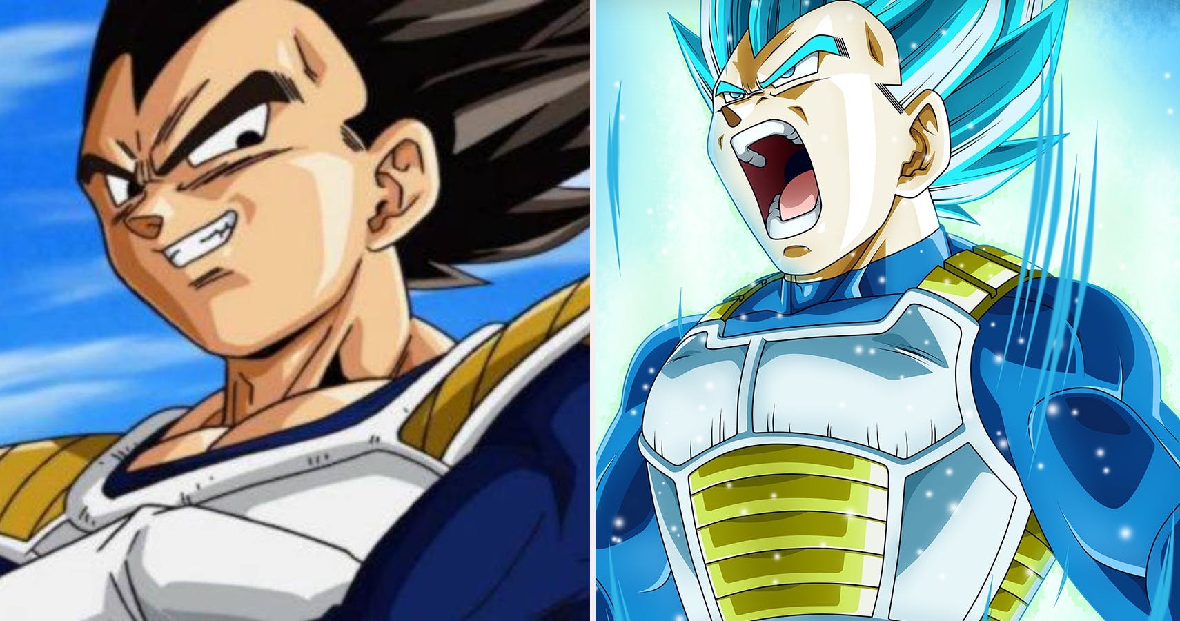 Dragon Ball: Todas las formas de Vegeta