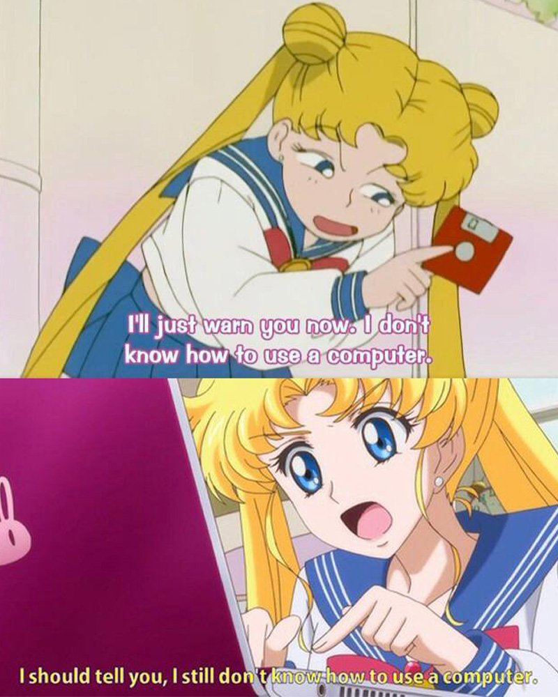 10 divertidísimos recuerdos de Sailor Moon Memes sólo los verdaderos exploradores lo entenderán 10