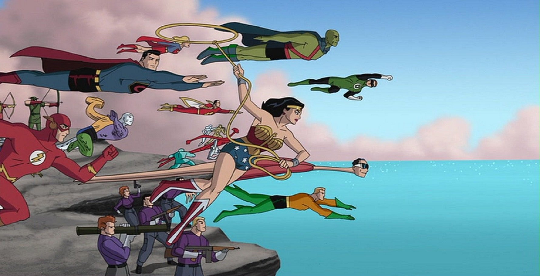 10 mejores películas de animación de la Liga de la Justicia, clasificadas