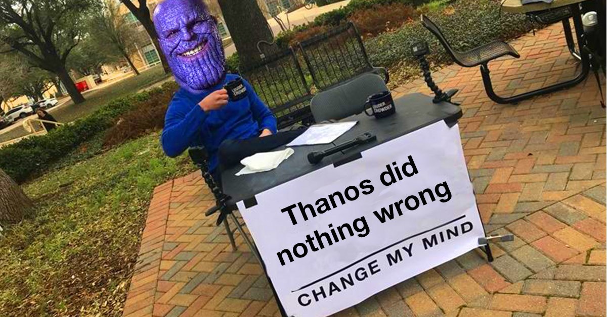 Top 10 memes de Thanos 8