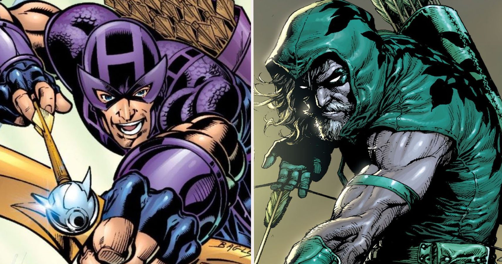 Hawkeye contra Green Arrow: ¿Quién es realmente el mejor tirador?