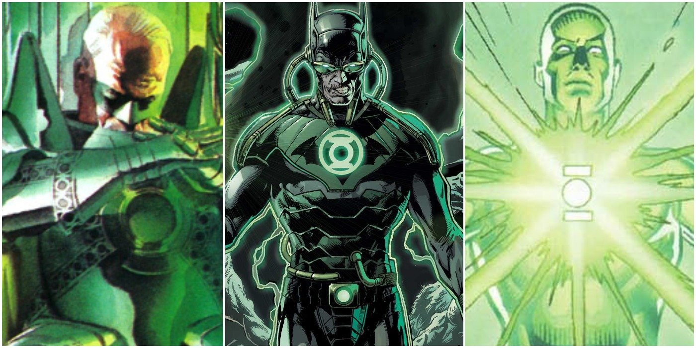 Las 10 linternas verdes alternas más poderosas del universo, clasificadas