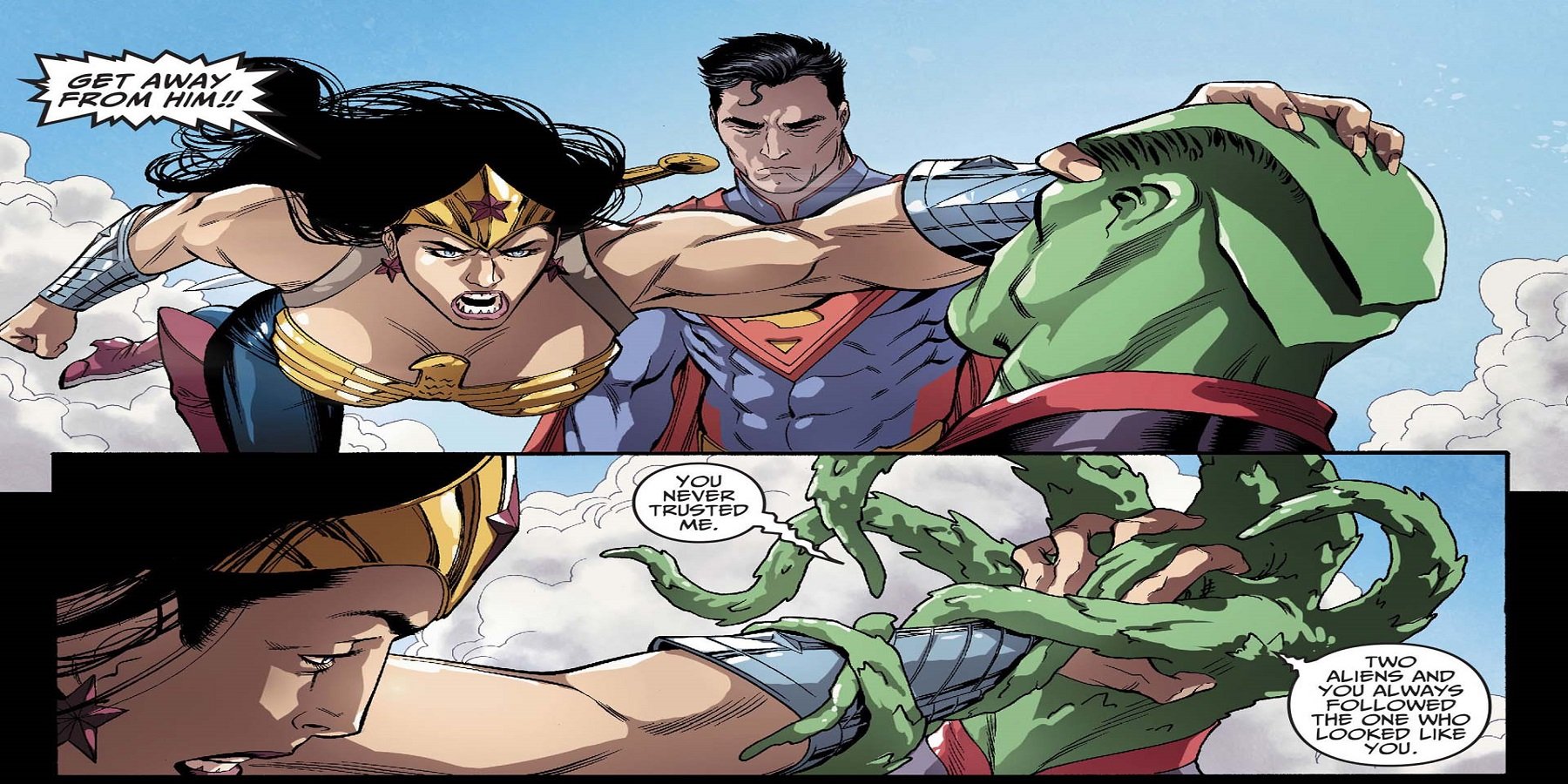 Las 10 peleas más crueles entre los miembros de la Liga de la Justicia, clasificadas 7