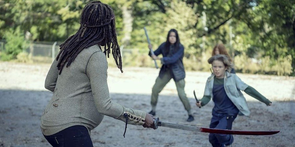 The Walking Dead: Las 10 muertes más crueles de Michonne 10