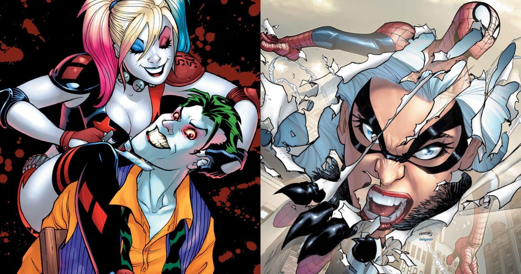 10 parejas de cómics que no creerías que son más retorcidas que el Joker y  Harley | Cultture
