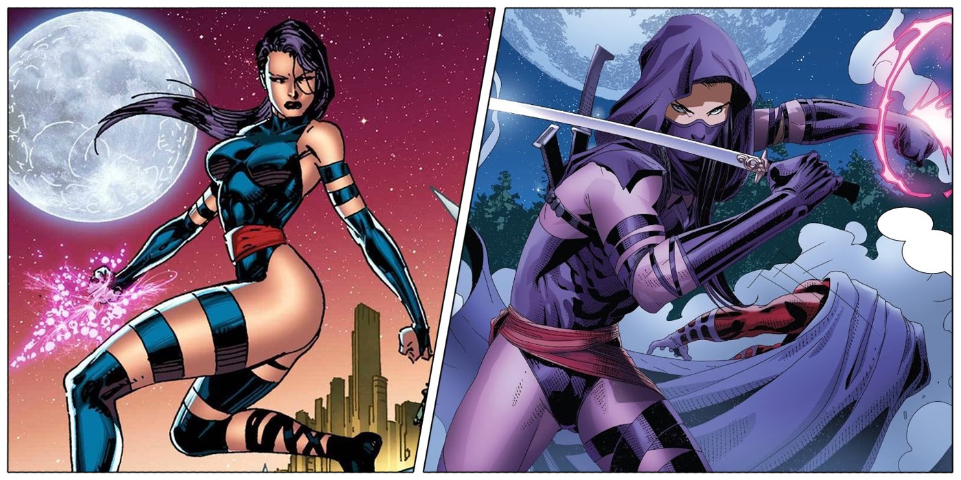 X-Men: Cada disfraz de Psylocke 7