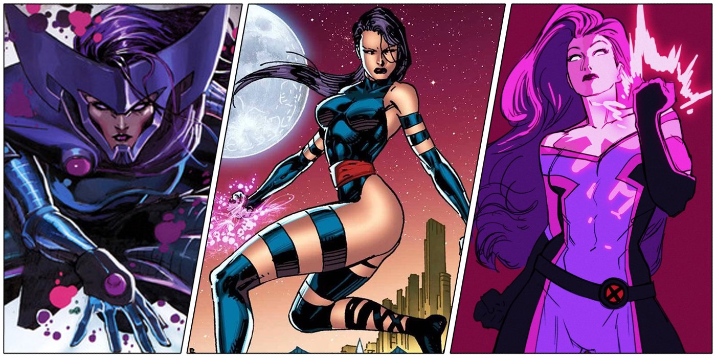X-Men: Cada disfraz de Psylocke