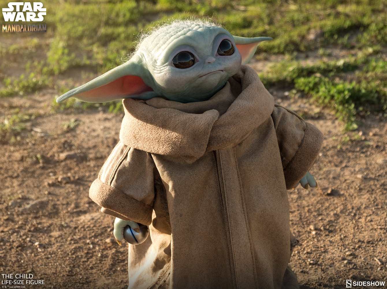 La figura real de Baby Yoda